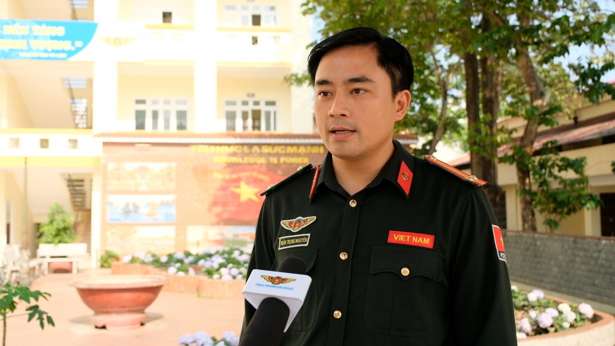 Sĩ quan Cảnh sát Việt Nam lan tỏa tinh thần vì cộng đồng tại các phái bộ Gìn giữ hòa bình