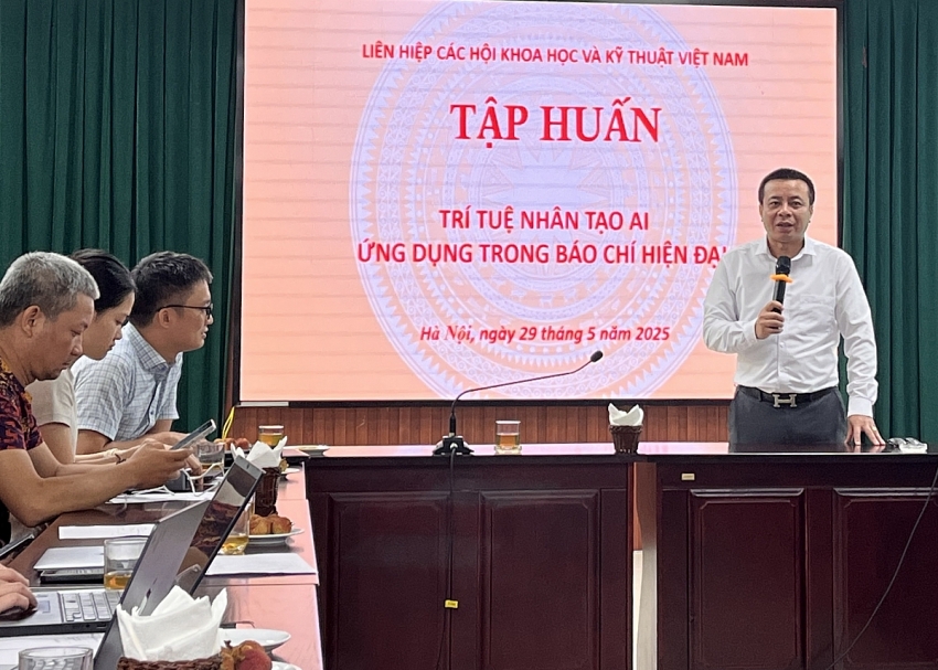 Tập huấn AI cho báo chí: Cánh tay nối dài của người làm báo hiện đại