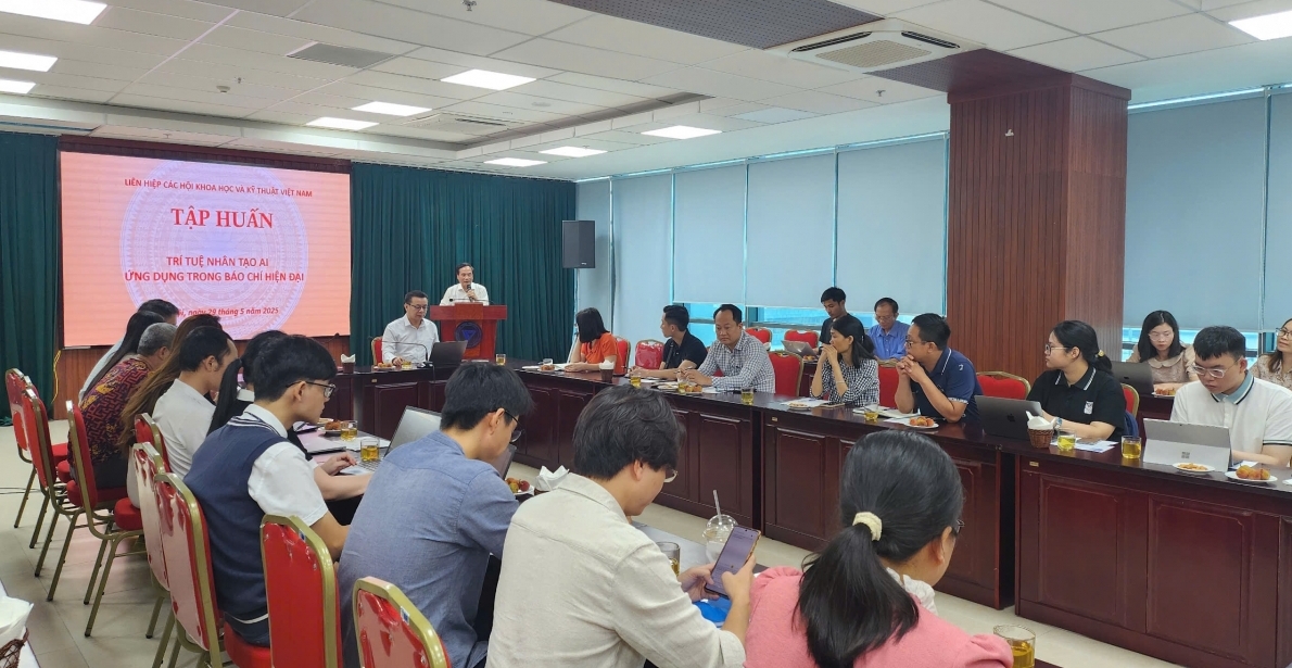 Tập huấn AI cho báo chí: Cánh tay nối dài của người làm báo hiện đại