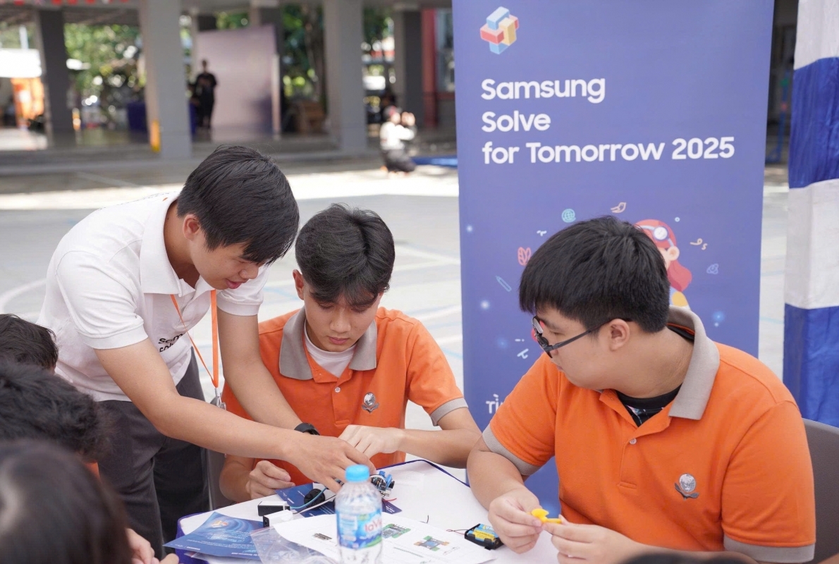 Dự kiến 50.000 học sinh tham gia cuộc thi Samsung Solve For Tomorrow tại khu vực phía Nam