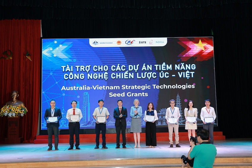 Ra mắt Trung tâm Công nghệ chiến lược Úc - Việt và công bố tài trợ 8 dự án tiềm năng