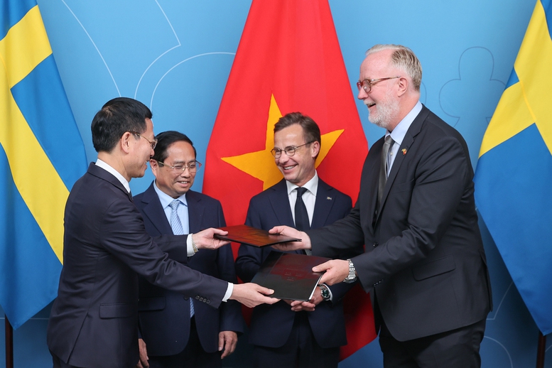 Việt Nam - Thụy Điển trở thành Đối tác chiến lược về khoa học-công nghệ và đổi mới sáng tạo