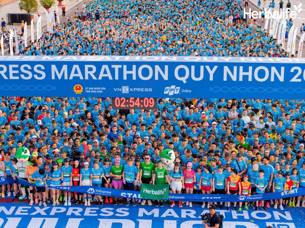 Herbalife cùng 12.000 người lan tỏa lối sống lành mạnh