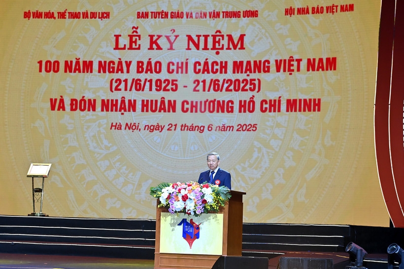 Toàn văn bài phát biểu của Tổng Bí thư Tô lâm tại Lễ Kỷ niệm 100 năm Ngày Báo chí Cách mạng Việt Nam