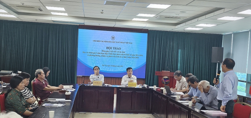Liên hiệp Hội Việt Nam tổ chức hội thảo góp ý dự thảo Văn kiện Đại hội XIV của Đảng