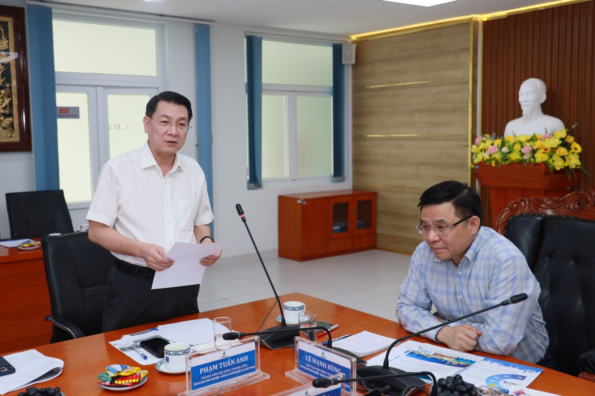 Ông Phạm Tuấn Anh - Thành viên HĐTV Petrovietnam đề nghị BSR cần có các giải pháp chiến lược, đột phá trong hoạt động của đơn vị trong giai đoạn 2026 - 2030.