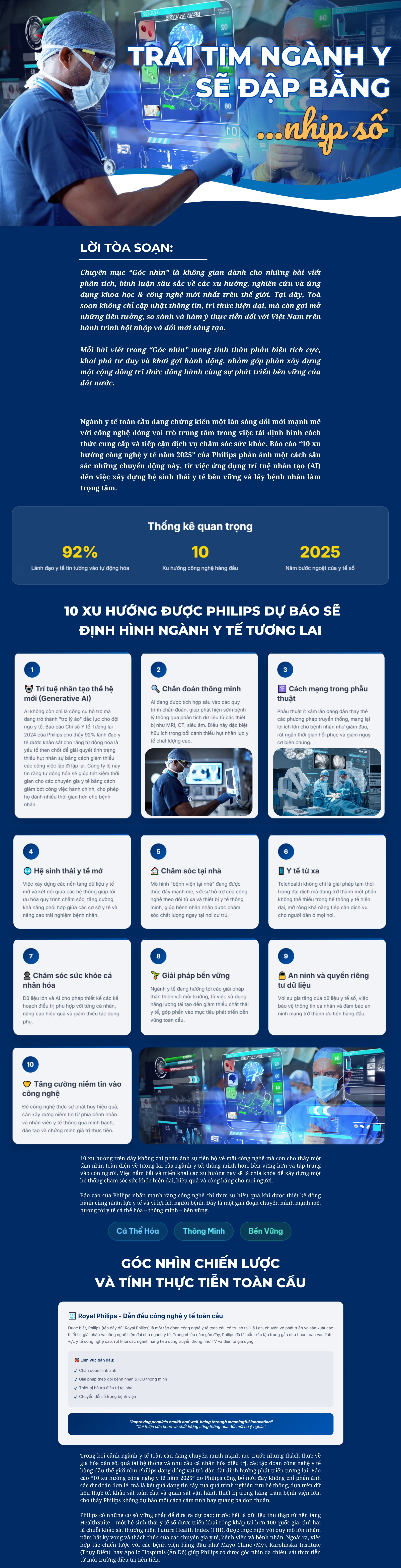 [E-Magazine] Trái tim ngành y sẽ đập bằng… nhịp số