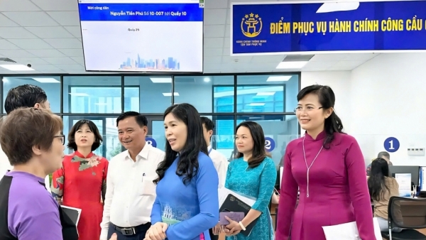 Ngày đầu vận hành chính quyền 2 cấp tại Hà Nội: Bảo đảm bộ máy mới vận hành thông suốt