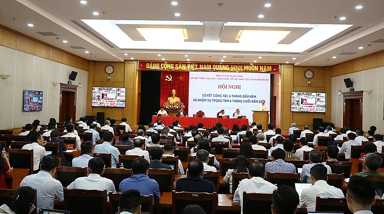 Tổng Bí thư Tô Lâm chủ trì hội nghị sơ kết về thực hiện Nghị quyết 57-NQ/TW