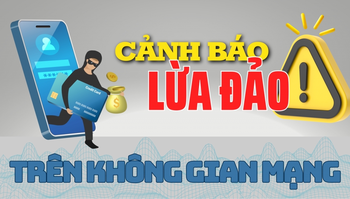 Cảnh báo một số thủ đoạn lừa đảo mới trên không gian mạng và biện pháp phòng ngừa