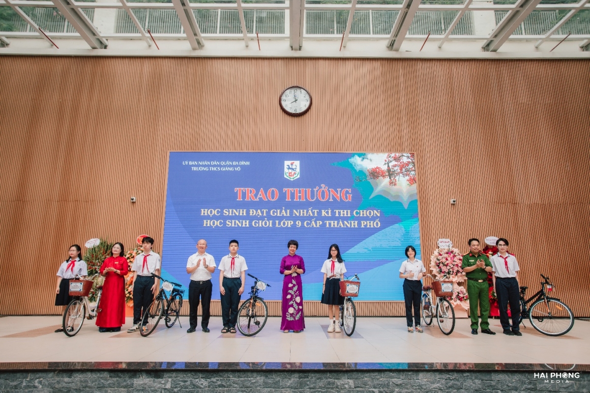 Trường THCS Giảng Võ: Dấu ấn năm học đầu tiên sau chia tách
