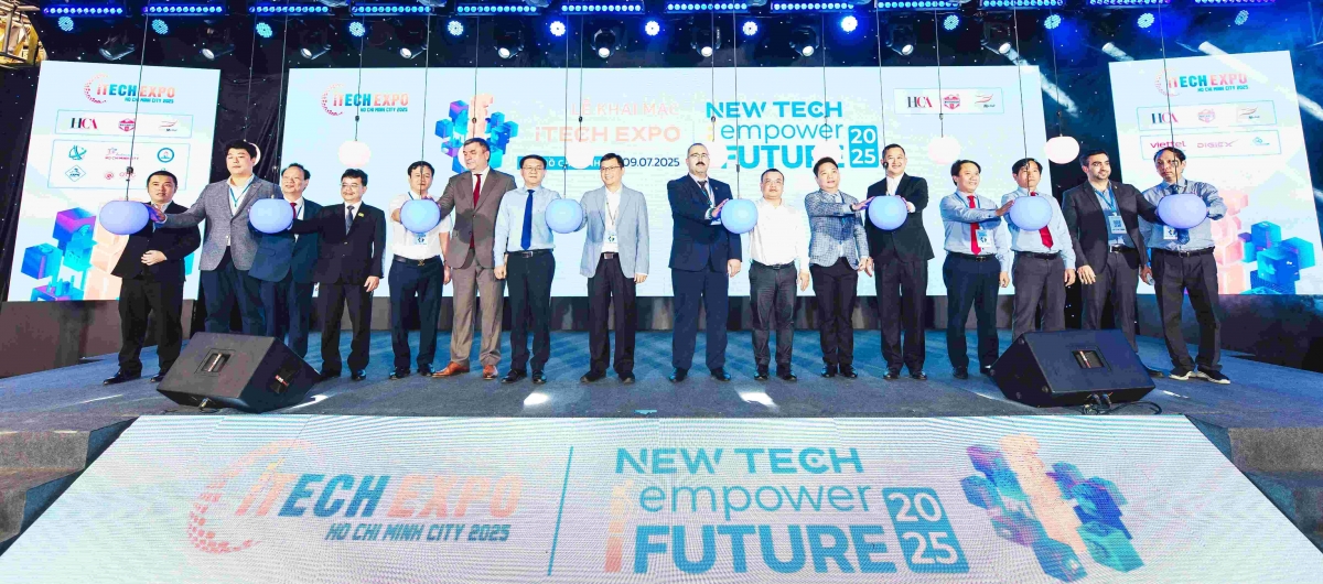 iTECH EXPO 2025: Nơi hội tụ công nghệ mới, thúc đẩy chuyển đổi số