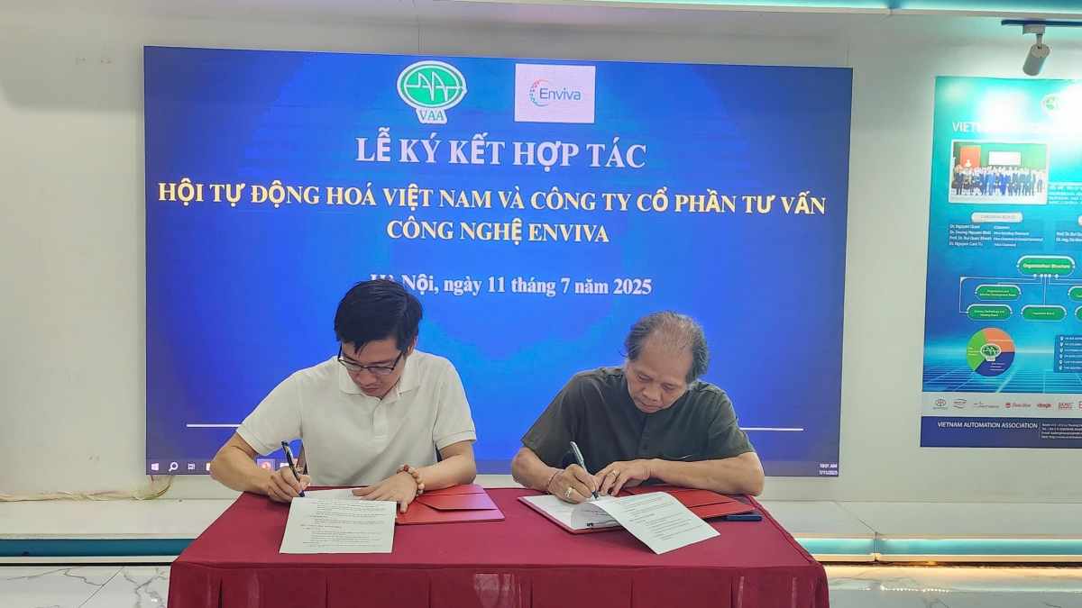 VAA ký kết hợp tác với Công ty Cổ phần Tư vấn Công nghệ ENVIVA