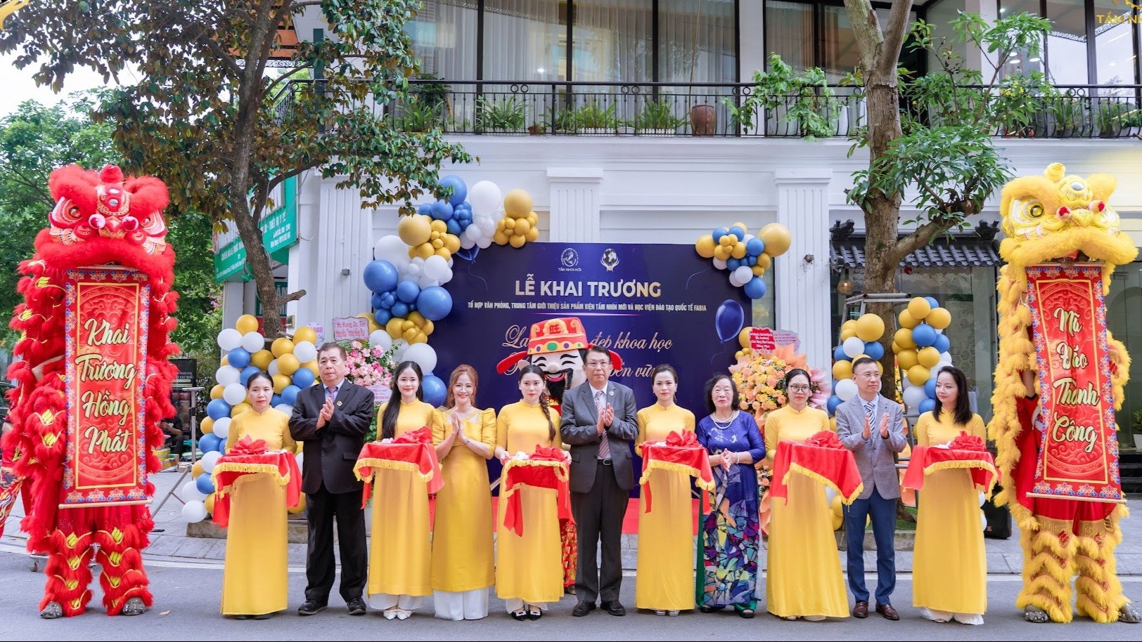 Ra mắt tổ hợp Viện Tầm Nhìn Mới & Học viện Quốc tế FABIA: Cột mốc mới kết nối tri thức, công nghệ và sắc đẹp
