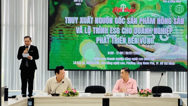 ESG và truy xuất nguồn gốc: "Chìa khóa" đưa nông nghiệp Việt hội nhập bền vững