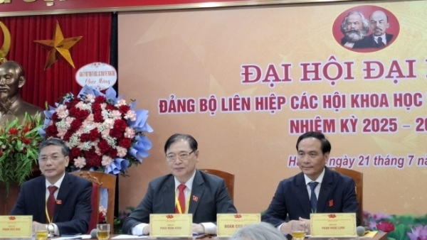 Đại hội đại biểu Đảng bộ Liên hiệp Hội Việt Nam: Khẳng định vai trò nòng cốt của đội ngũ trí thức KHCN