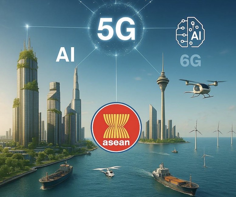 Cơ hội kinh tế 130 tỷ USD: ASEAN cần bứt tốc trong cuộc đua 5G - AI