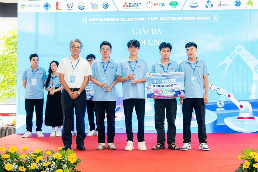 MECA 2025 khép lại với những sáng kiến tự động hóa đầy triển vọng từ sinh viên kỹ thuật MECA 2025 khép lại với những sáng kiến tự động hóa đầy triển vọng từ sinh viên kỹ thuật