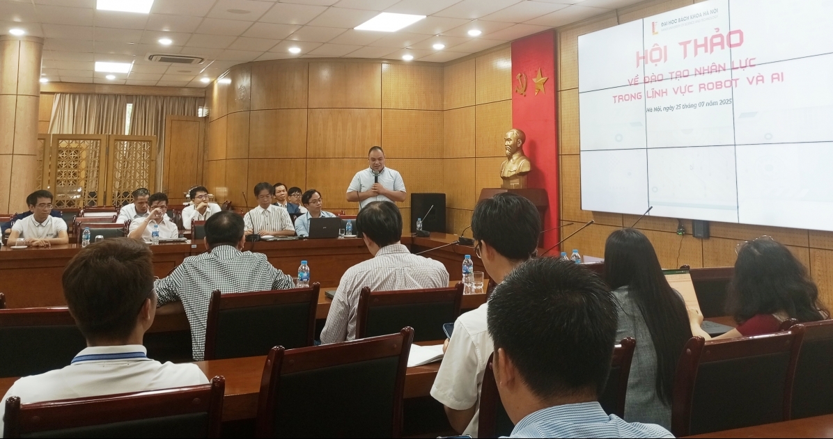 Cần nhiều giải pháp đồng bộ cho chiến lược đào tạo nhân lực Robot và AI tại Việt Nam