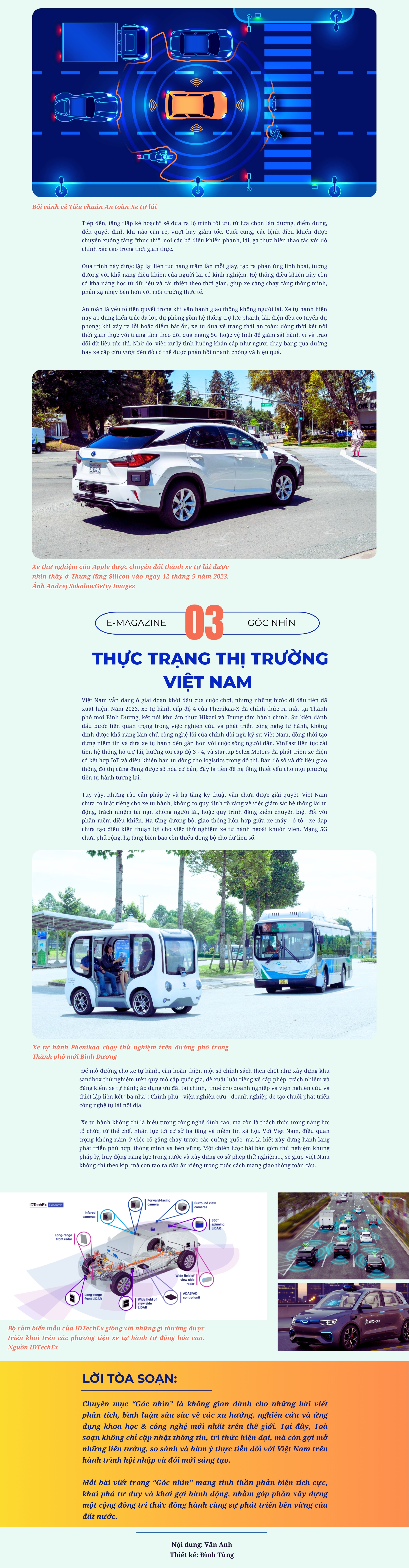 [E-Magazine] Robotaxi và cuộc cách mạng vô-lăng bỏ trống