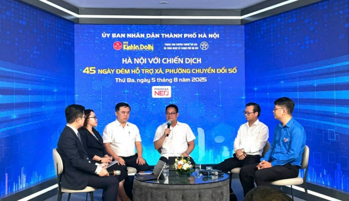 Hà Nội với chiến dịch 45 ngày đêm hỗ trợ chuyển đổi số