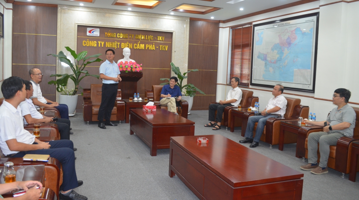 VAA gặp mặt Công ty Nhiệt điện Cẩm Phả bàn về chiến lược đào tạo, đầu tư công nghệ cao