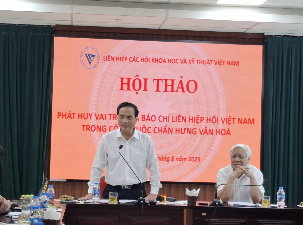 Báo chí Liên hiệp hội Việt Nam tham gia trực tiếp vào công cuộc chấn hưng văn hóa