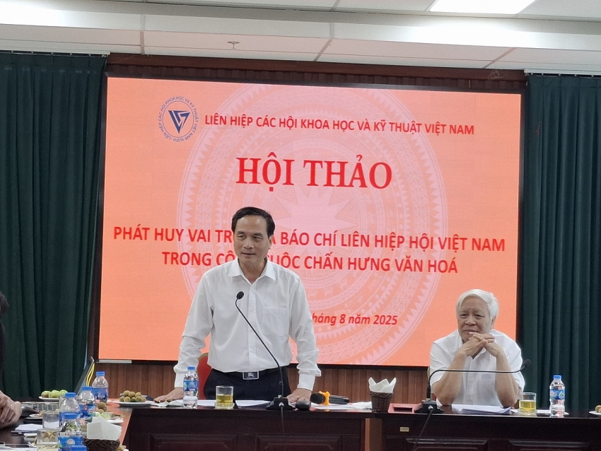 Báo chí Liên hiệp hội Việt Nam tham gia trực tiếp vào công cuộc chấn hưng văn hóa