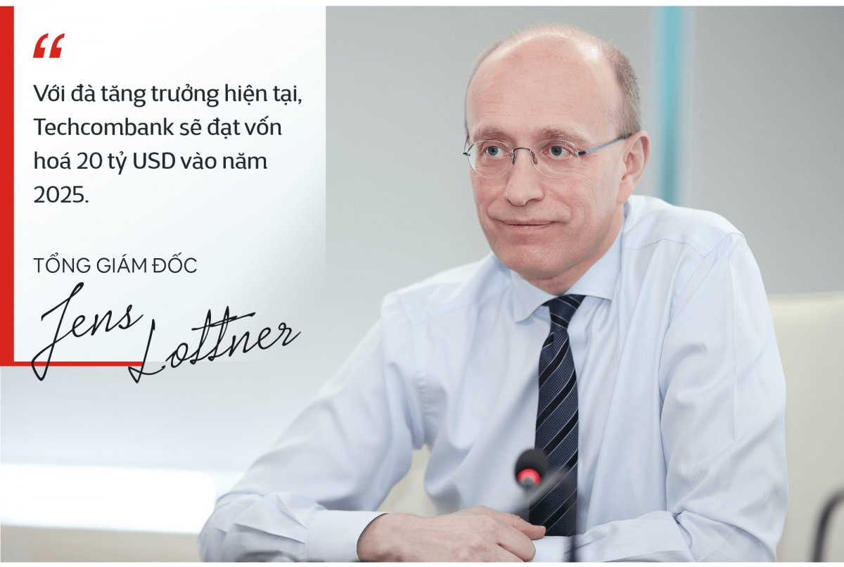Techcombank tái bổ nhiệm ông Jens Lottner làm Tổng Giám đốc nhiệm kỳ 2025-2030