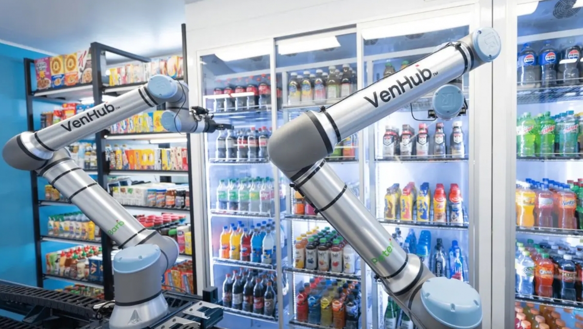 Cửa hàng do robot vận hành VenHub đang thay đổi tương lai mua sắm