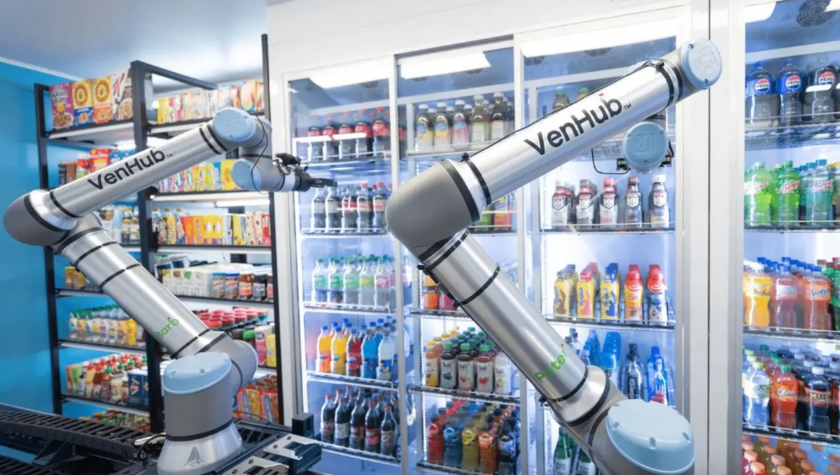 Cửa hàng do robot vận hành VenHub đang thay đổi tương lai mua sắm