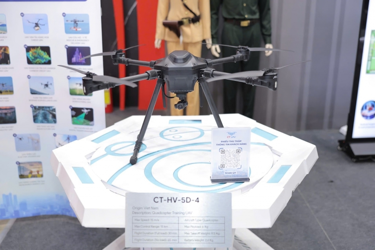 CT Group giới thiệu hai "siêu phẩm" UAV chuyên dụng cho Phòng cháy, Chữa cháy và CNCH