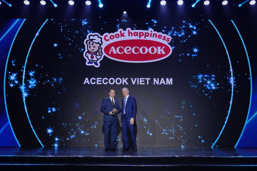 Acecook Việt Nam nhận giải Nơi làm việc tốt nhất Châu Á 2025