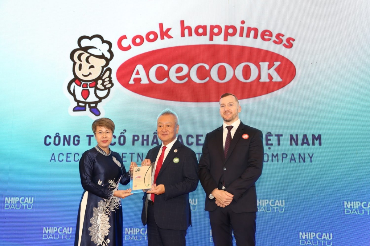 Acecook Việt Nam nhận giải Nơi làm việc tốt nhất Châu Á 2025