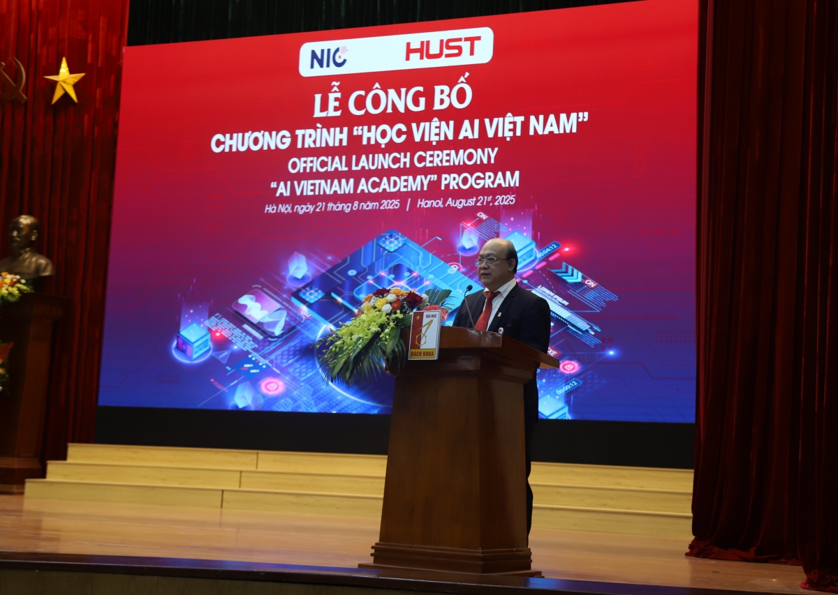 Xây dựng “Học viện AI Việt Nam” để đào tạo nguồn nhân lực công nghệ cao góp phần phát triển tương lai số