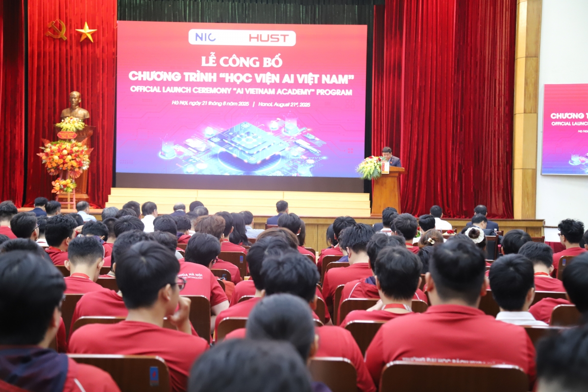 Xây dựng “Học viện AI Việt Nam” để đào tạo nguồn nhân lực công nghệ cao góp phần phát triển tương lai số