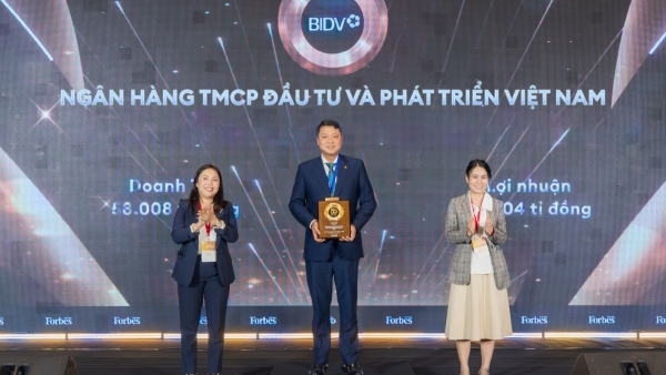BIDV được vinh danh “Top 50 công ty niêm yết tốt nhất Việt Nam”