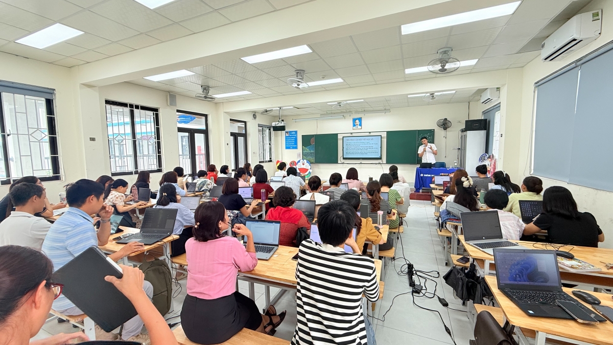 Lớp học số tinh hoa – Hướng đi chiến lược của THCS Thành Công trong chuyển đổi số giáo dục