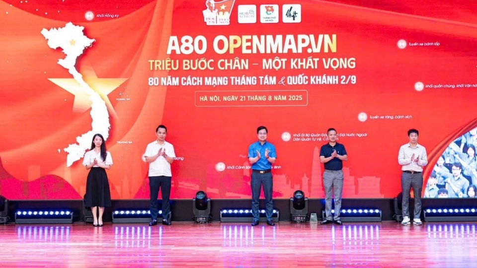 A80 OpenMap.vn - Nền tảng số đồng hành cùng sự kiện kỷ niệm 80 năm Quốc khánh 2/9