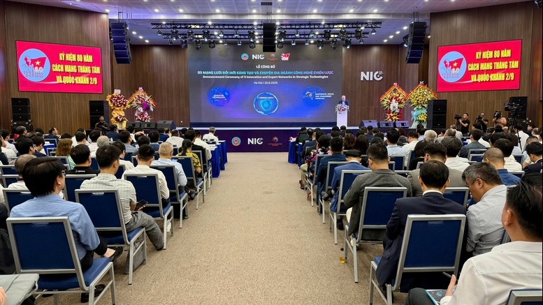 Công bố thành lập 3 mạng lưới đổi mới sáng tạo và chuyên gia ngành công nghệ chiến lược