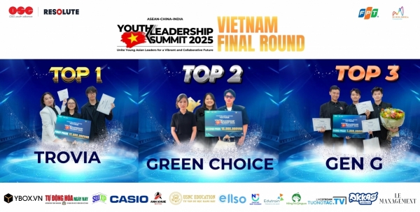 3 đội xuất sắc của Việt Nam sẽ tranh tài ACIYLS 2025 tại Hội nghị Thượng đỉnh ở Singapore