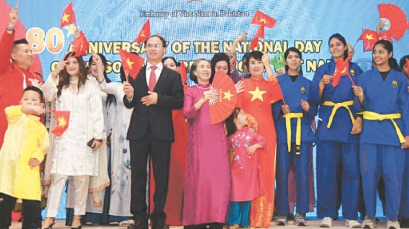 Đại sứ quán Việt Nam tại Pakistan kỷ niệm 80 năm Quốc khánh