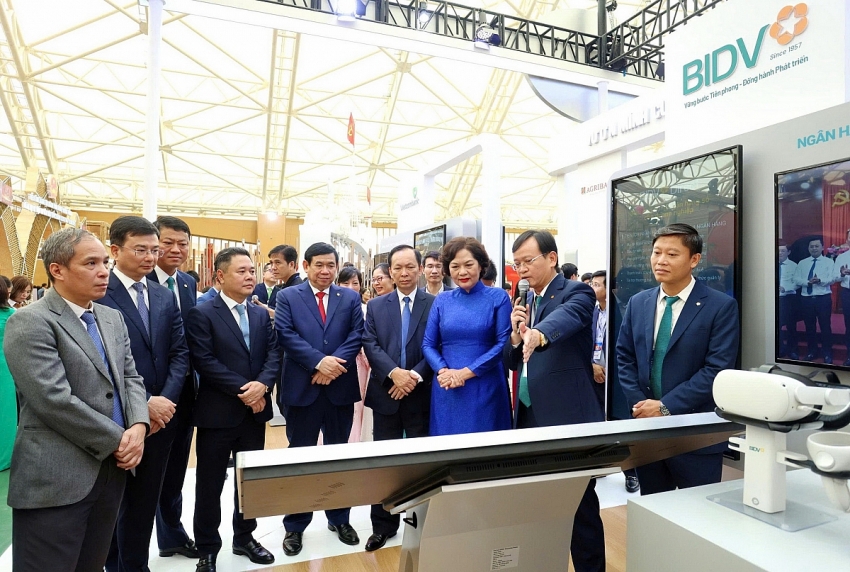 BIDV mang dấu ấn đặc sắc hòa chung Thành tựu 80 năm của Đất nước