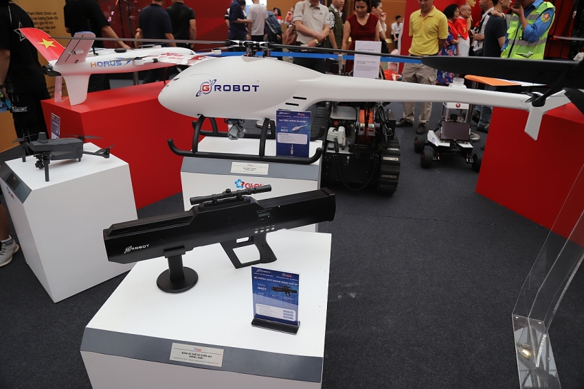 Robot và công nghệ hiện đại tạo điểm nhấn tại Triển lãm 80 năm thành tựu đất nước Robot và công nghệ hiện đại tạo điểm nhấn tại Triển lãm 80 năm thành tựu đất nước