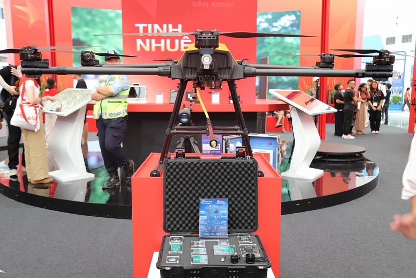 Robot và công nghệ hiện đại tạo điểm nhấn tại Triển lãm 80 năm thành tựu đất nước Robot và công nghệ hiện đại tạo điểm nhấn tại Triển lãm 80 năm thành tựu đất nước