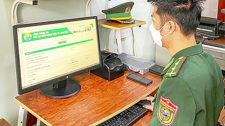 Một số quy định mới về thực hiện thủ tục biên phòng điện tử cảng biển