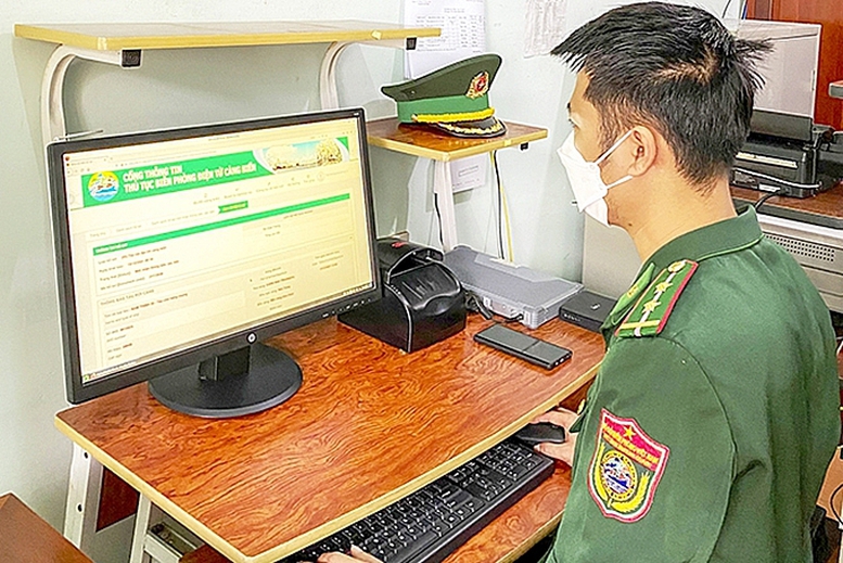 Một số quy định mới về thực hiện thủ tục biên phòng điện tử cảng biển