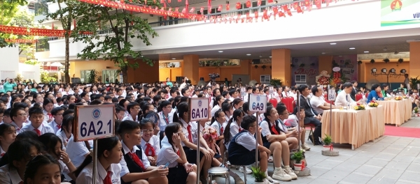Trường THCS Ngô Sĩ Liên sẵn sàng chinh phục năm học mới