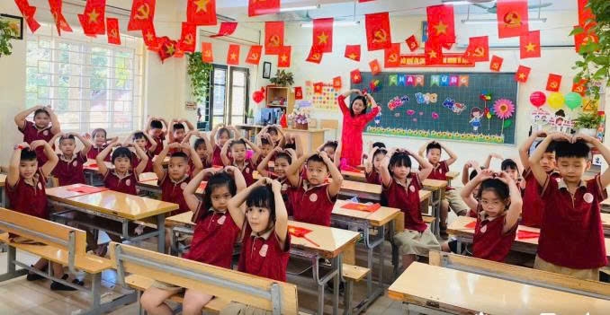 Trường Tiểu học Quang Trung đón năm học mới, mỗi ngày đi học là một ngày vui