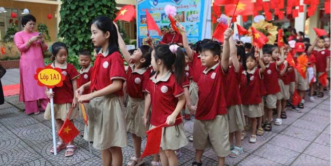 Trường Tiểu học Quang Trung đón năm học mới, mỗi ngày đi học là một ngày vui